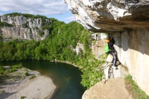 Via Corda of Cirque d’Endieu in Casteljau, Ardèche