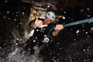 Mitan river canyon in Morne-Vert, Martinique