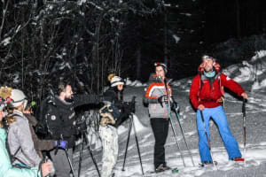 Randonnée Nocturne Raquettes à Neige à Megève