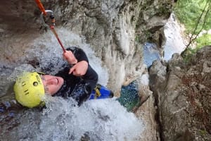 Excursion in the Sušec Canyon near Bovec