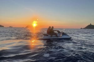 Jet Ski Excursion to the Sanguinaires Islands at sunset from Ajaccio