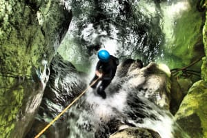 Canyon of Montmin near Annecy, Haute-Savoie
