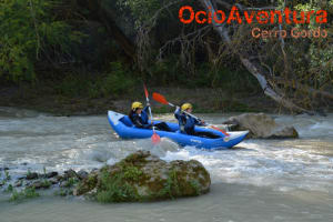 Canorafting on the Genil River, Malaga