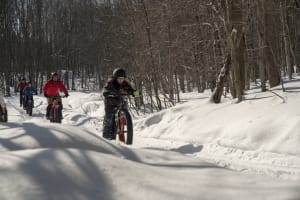 Location de Fat Bike dans le Parc des Îles-de-Boucherville, Montréal