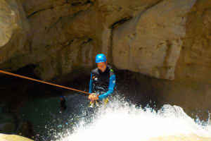 Canyon of Clue du Riolan near Nice