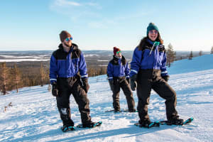 Scenic Snowshoe Excursion in Levi