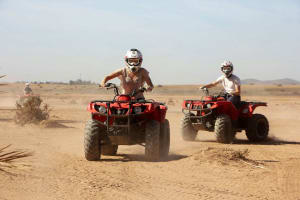Quad Excursion in the Agafay Desert with Meal, near Marrakech