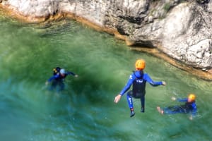 Water Trekking in Albanyà (Girona) in the Catalan Pyrenees