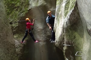 Via Ferrata Rio Sallagoni in Arco, Lake Garda