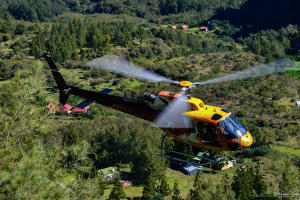 Survol des cascades et cirques de La Réunion en hélicoptère