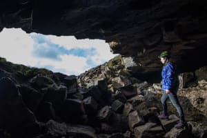 Lava Tunnels Caving in Leiðarendi, near Reykjavik