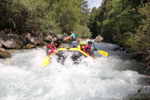 Rafting en el Guisane, Valle de Serre Chevalier Briançon