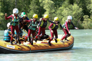 Rafting for beginners in Aosta Valley