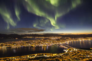 Chasse aux aurores boréales depuis Tromsø