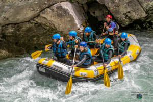 Rafting in the gorges du Verdon