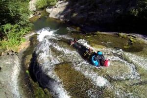 Discover canyoning at the Canyon de Molitg, Pyrénées Orientales