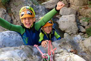Initiation Canyoning near Tignale, Lake Garda