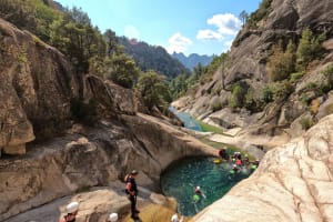 Purcaraccia Canyon in Aiguilles de Bavella, Corsica