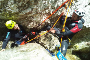 Intermediate Canyoning in Vione Canyon near Lake Garda