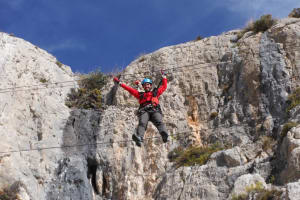 Via Ferrata of Salvatierra in Villena, Alicante