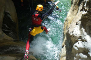 Canyoning excursion in Rio Verde, near Nerja
