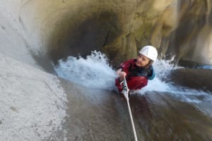Canyon of Mini Fleur Jaune in Cirque de Cilaos, Reunion Island