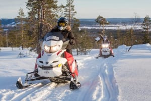 Safari en motoneige à Rovaniemi