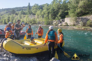 Rafting Down the Guil and Durance Rivers with Local Products Tasting from Eygliers
