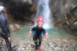 Extreme Canyoning in the Pontirone Canyon in Ticino