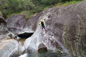 Sporty Canyoning Excursion in Val Grande, Ticino