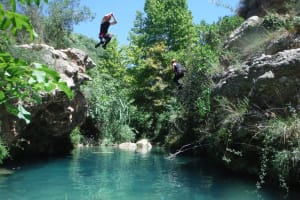 Canyoning Excursion at Gorgo de la Escalera in Valencia