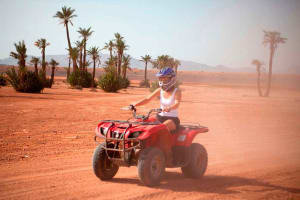Camel and buggy or quad biking excursions in Agafay Desert, Marrakesh