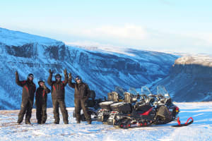 Safari en motoneige dans le Finnmarksvidda au départ d'Alta