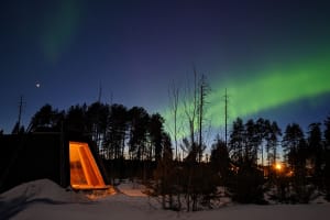 Nuit au camp de tipis Aurora et promenade en traîneau à chiens depuis Ekorrsele dans le Västerbotten