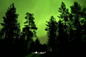 Minibus Northern Lights Chase to Abisko National Park from Kiruna