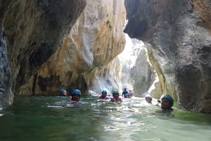 Canyoning Excursion at Guadalmina Gorge near Marbella (Malaga)