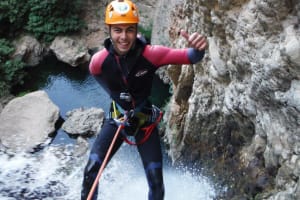 Canyoning excursion in Tajo de Ronda, near Marbella