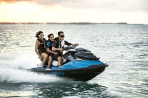 Jet ski from Cala Bassa to Margarita Island, Ibiza