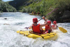 Rafting Excursion on the Cetina River from Split