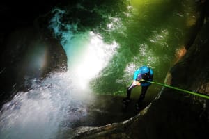 Canyoning at Ternèze-Boyat, near Chambéry