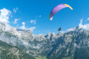 Thermal CLASSIC PLUS Tandem paragliding flight from Bischling, Werfenweng, Austria
