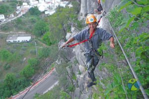 Via Ferrata excursion in Benaojan, near Ronda