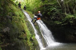Canyoning excursion in Sebrando river, Cantabria