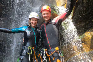 Intermediate canyoning of Iragna in Ticino