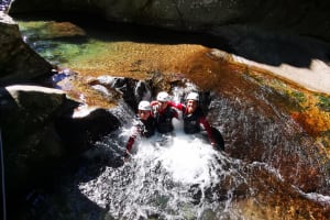 Canyon Mini-descent in the Gorges of Ardeche