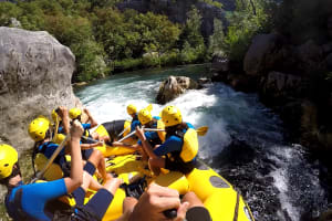 Rafting Excursion on the Cetina River near Omiš