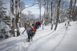 Raquetas de nieve en el Val d'Azun desde Cauterets