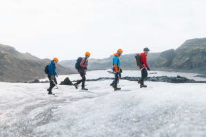 Découverte de la randonnée glaciaire à Sólheimajökull