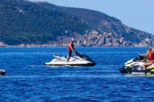 Guided jet ski excursion to the Anse de Fica from Lava, near Ajaccio