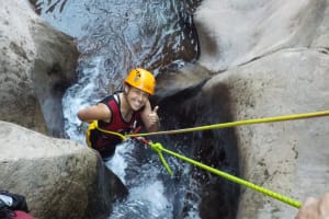 Canyoning at Gorgo de la Escalera near Valencia